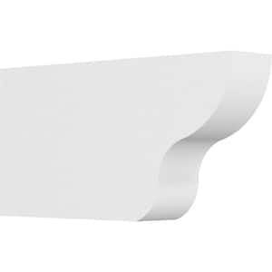 3 in. x 8 in. x 16 in. Standard Greensboro Architectural Grade PVC Rafter Tail Brace