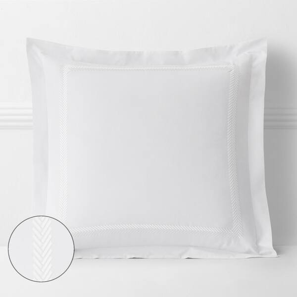 White euro sham cheap pillow cases