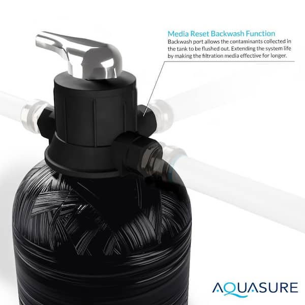 AQUASURE Fortitude Pro KDF/GAC 1,500,000 Gal. Whole House Water