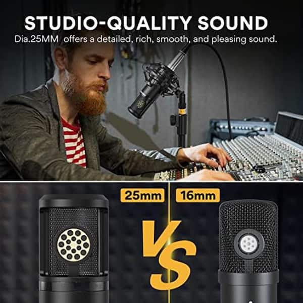 ミュージック FT Official Fan meeting Collection YICHUHAOXI Condenser Microphone Studio Recording Mic with Shock