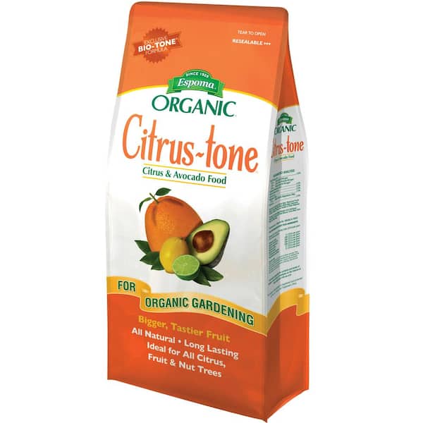 Espoma 8 lb. Organic Citrus Tone Plant Food-100047221 - The Home Depot