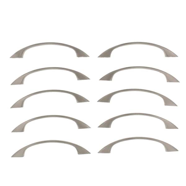 ULTRA HARDWARE 3 in. Silver Zinc Decorative Drawer Pull (10Pack) 59156