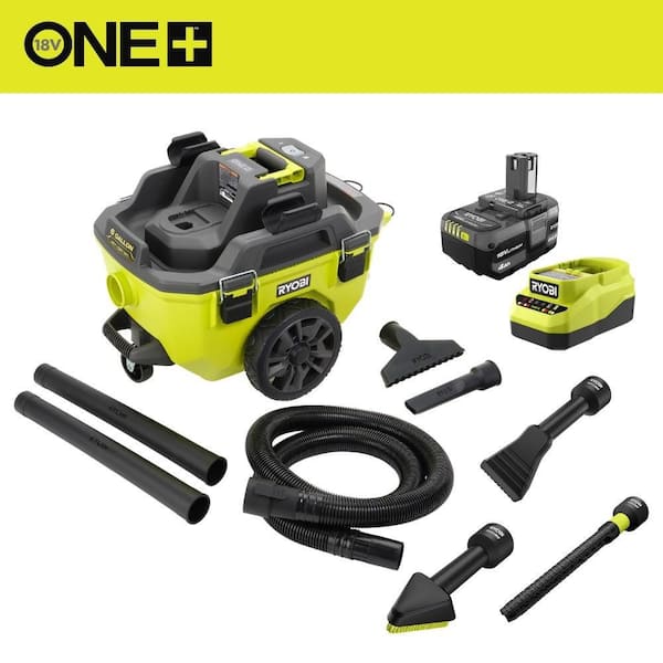 ONE+ 18V Cordless 6 Gal. Wet Dry Vacuum Kit with (3) UniversalFit Wet/Dry Vacuum Accessories