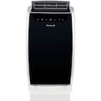 14,000 BTU (10,000 BTU DOE) Portable Air Conditioner with Dehumidifier in Black and Silver