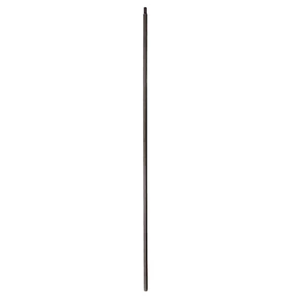 arteferro 44 in. x 5/8 in. Smooth Square Bar Dark Champagne Powder Coated Wrought Iron Metal Stair Baluster