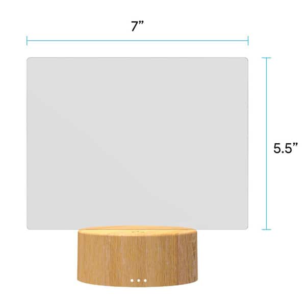 Light Up Acrylic Dry Erase Board – Home and Beyond
