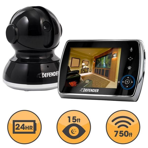 Defender Phoenix 3.5 in. Digital Wireless Security Video Monitor