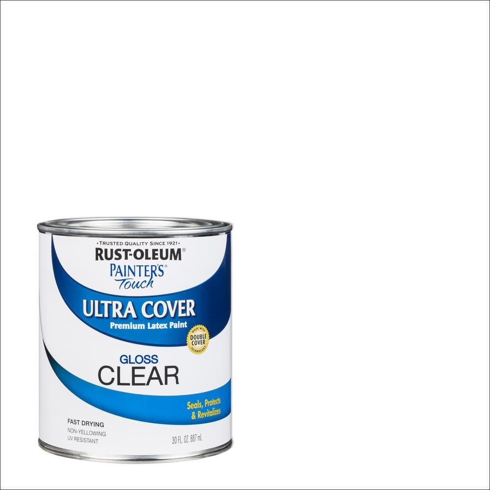 Rust-Oleum Painter's Touch 30 oz. Ultra Cover Gloss Clear General Purpose  Paint 242057 - The Home Depot