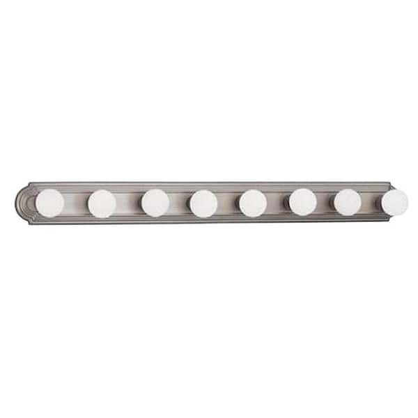 Designers Fountain Decorative Collection 8-Light Pewter Wall Vanity Light