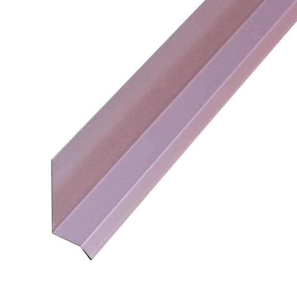 Metal Sales 1-1/4 in. x 10.5 ft. Brown Steel Drip Edge Flashing