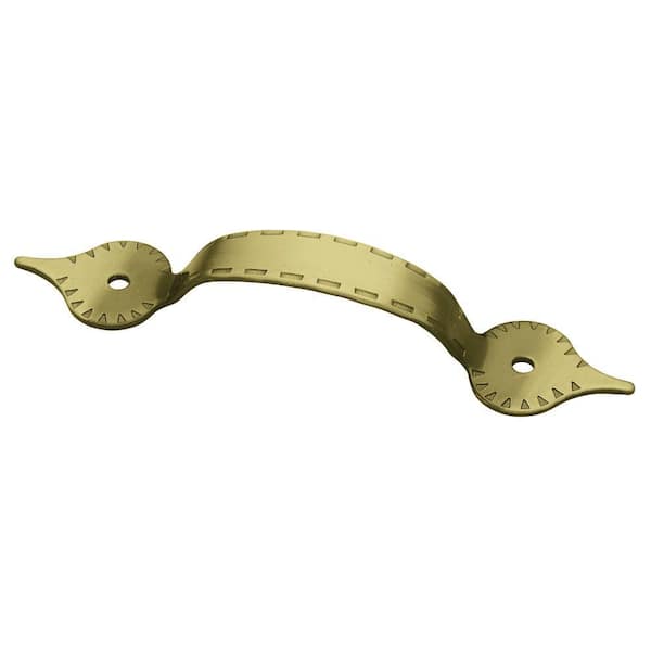 Liberty 3-1/2 in. Front Mount Traditional Cabinet Hardware Center-to-Center Pull-DISCONTINUED