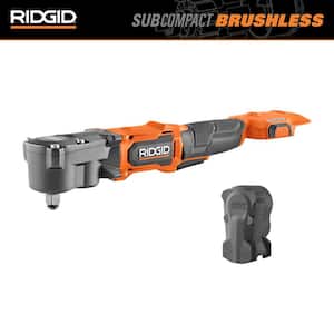18V Brushless Cordless SubCompact 1/2 in. Right Angle Impact Wrench with Protective Boot (Tool Only)