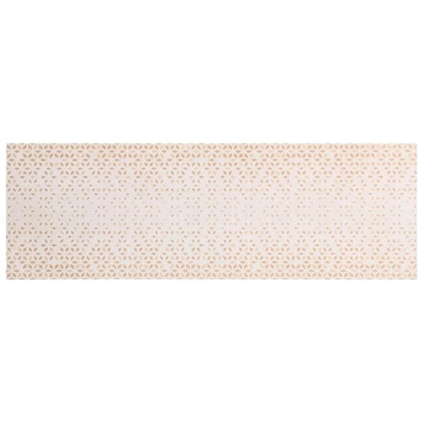 Ivy Hill Tile Terravine Flower Terracotta 4 in. x 0.4 in. Textured Mixed Finish Ceramic Wall Tile Sample