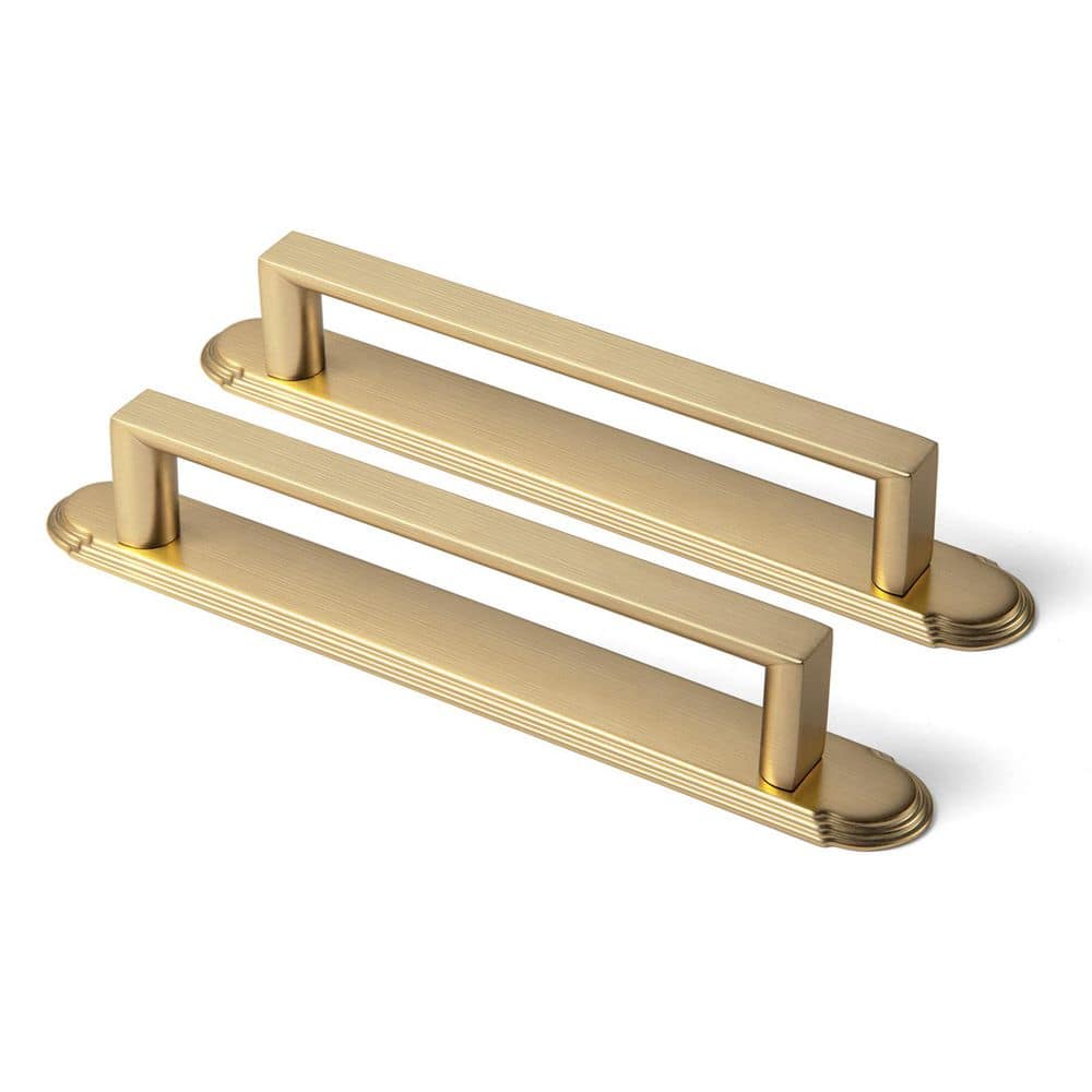 Goo-Ki 2-Pack 5 in. (128 mm) Champagne Bronze Zinc Alloy Cabinet