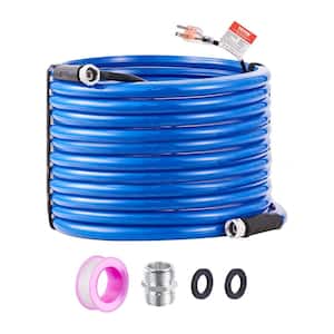 100 ft. Heated Water Hose for RV, Heated Drinking Water Hose Antifreeze to -45°F, Automatic Self-regulating, 5/8 in.