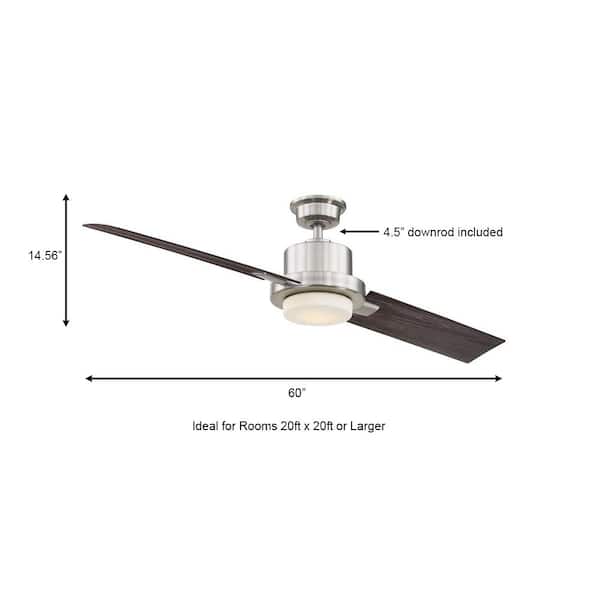 Home Decorators Collection Radley 60 In Led Brushed Nickel Ceiling Fan With Light Am690 Bn - Home Decorators Collection Railey
