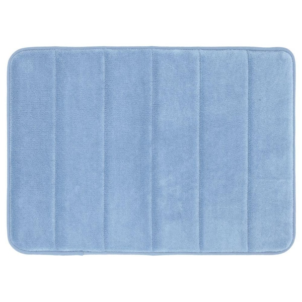 Mohawk Aqua 17 in. x 24 in. Memory Foam Bath Mat-DISCONTINUED