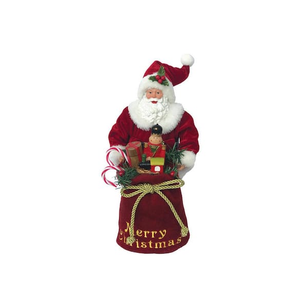 Santa's Workshop 12 in. Merry Christmas Claus