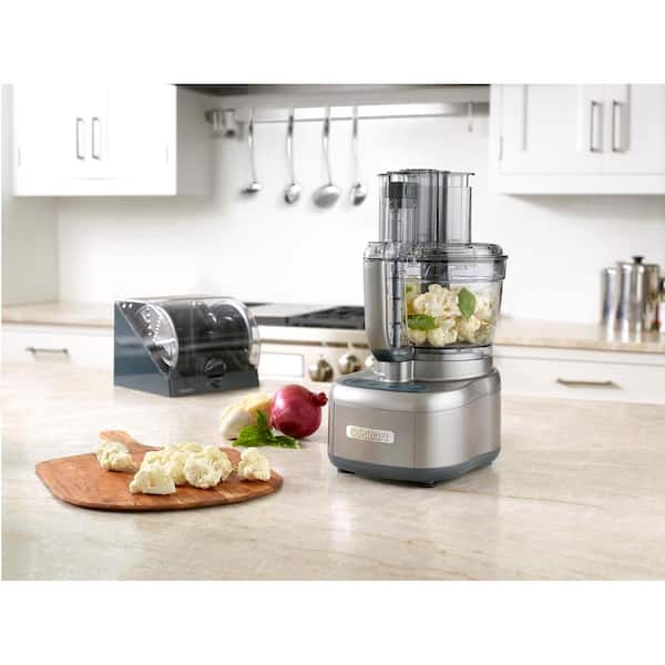 Cuisinart Elemental 13-Cup 3-Speed Silver Food Processor and Kit FP-13DSV The