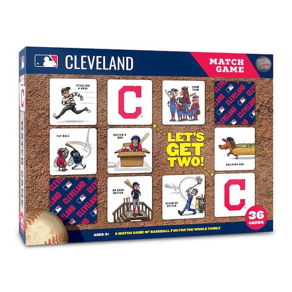 MLB Cleveland Guardians Baseball Wood Sign Panel