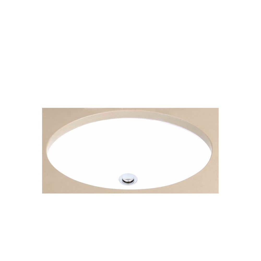 Filament Design Cantrio Undermount Bathroom Sink In Marble White Ps 104 The Home Depot