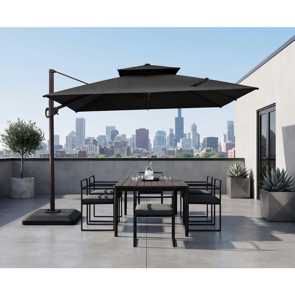 10 umbrella patio off set home depot 550004379 Best Choice Products 10ft Offset Hanging Outdoor Market w/ Easy Tilt Adjustment Our patio umbrella is not only functional but also adds style to your outdoor space Best Choice Products 10ft Offset