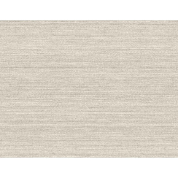 CASA MIA Grasscloth Effect Cream Paper Non-Pasted Strippable Wallpaper Roll (Cover 60.75 sq. ft.)