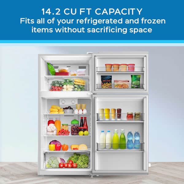 Avanti Frost Free Top Freezer Refrigerator​, 14.2 cu. ft., in