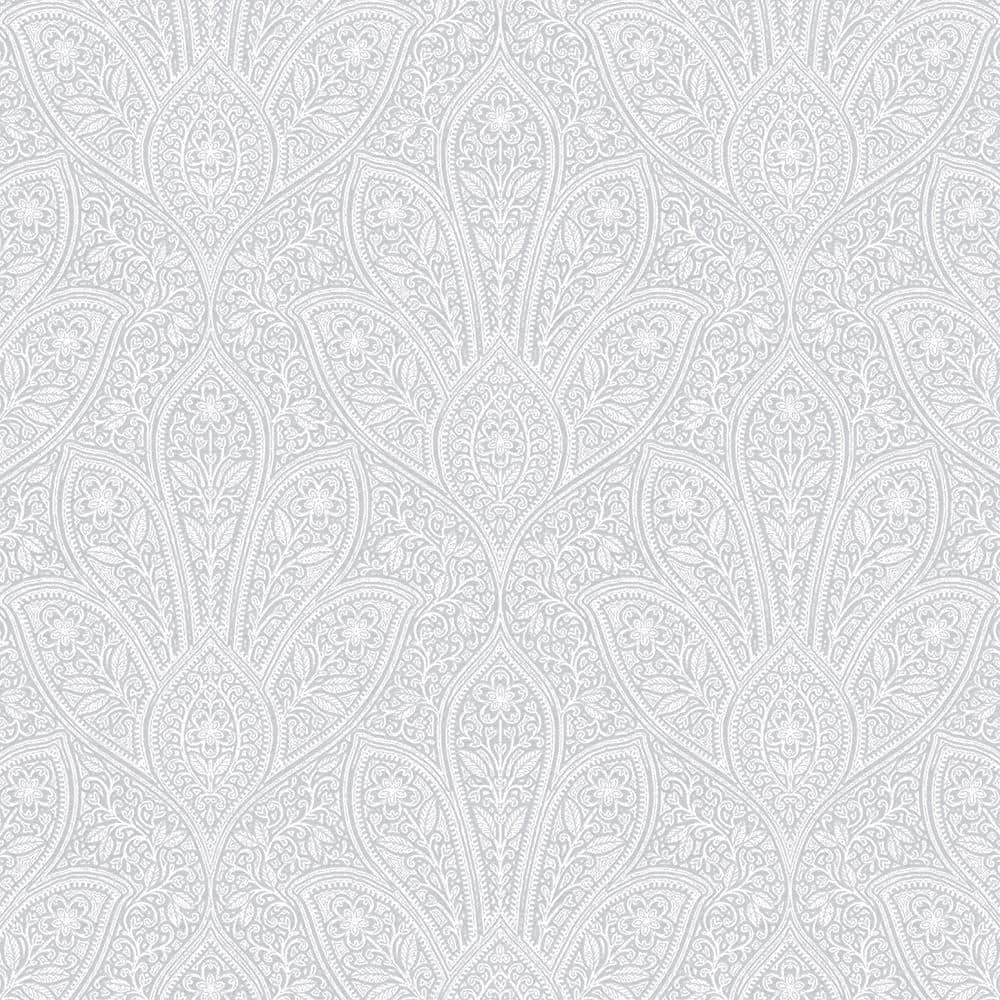 Norwall Distressed Paisley Vinyl Roll Wallpaper (Covers 55 sq. ft
