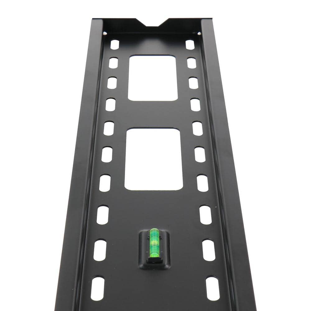 MegaMounts Black Fixed Wall Mount for 37-100 Inch TVs