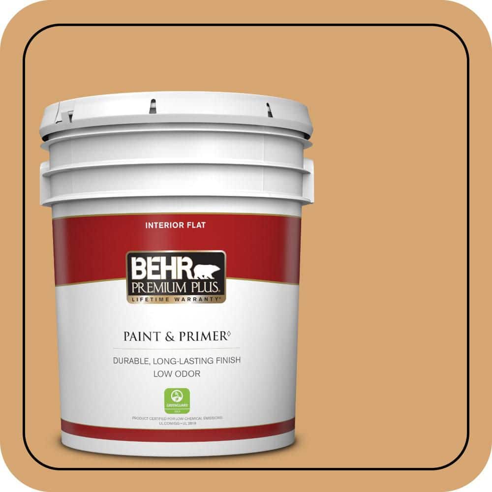 5 gal. #M250-4 Cake Spice Flat Low Odor Interior Paint & Primer price history on PriceWatchPro
