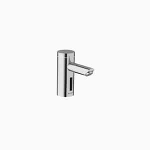 Optima Hardwired (Less Transformer) Deck-Mounted Single Hole Touchless Bathroom Faucet in Polished Chrome