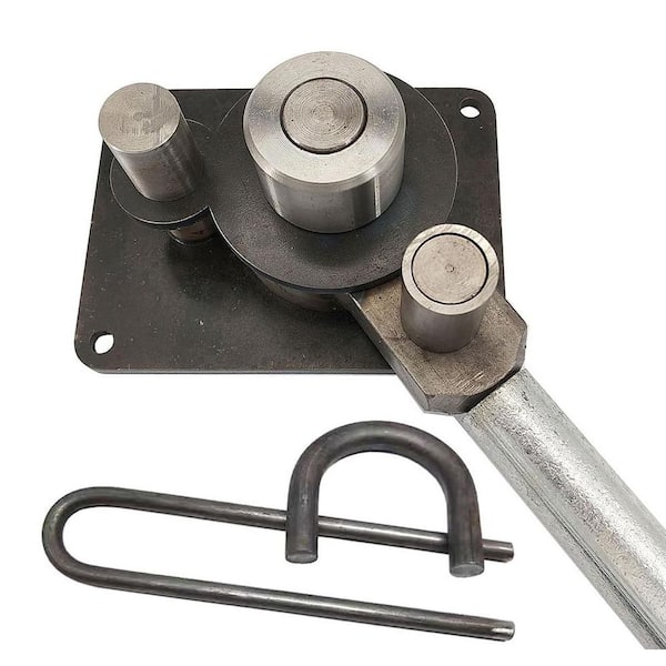 KIWDZFU Heavy-Duty Multi-Functional Rebar Metal Bending Tool for Steel Sheet Metal DIY Projects and Tool Repair