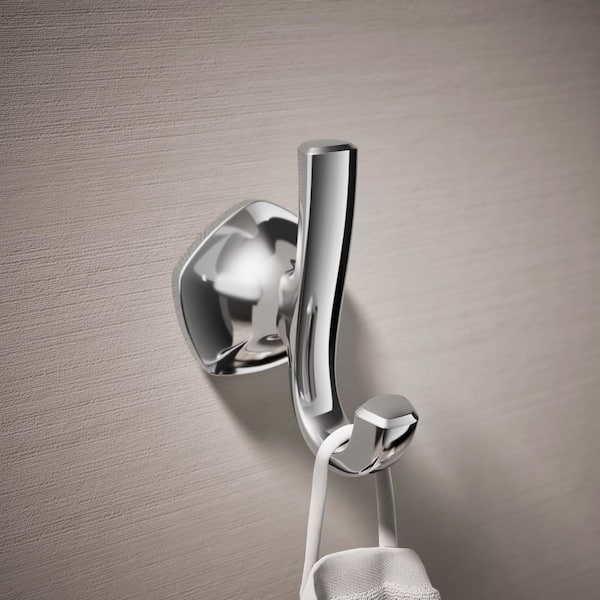 Sundae J-Hook Robe in Polished Chrome