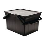 30 Qt. Letter/Legal Storage Bin in Black