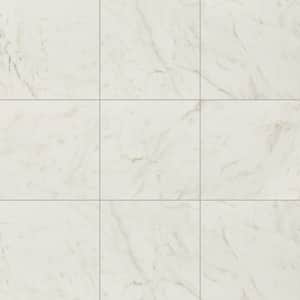 Leonardo Bianco 24 in. x 24 in. Polished Porcelain Floor and Wall Tile (16 sq. ft./Case)