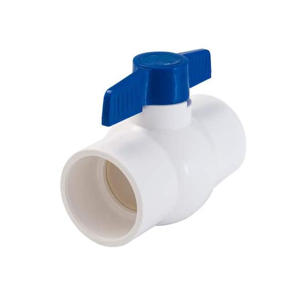 2 in. PVC Sch. 40 Solvent x Solvent Ball Valve