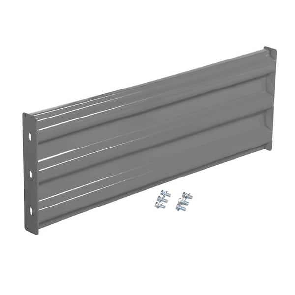 Vestil 4 ft. Gray Semi Gloss Bolt-On Style Guard Rail