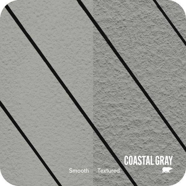 5 gal. #SC-249 Coastal Gray Textured Solid Color Exterior Wood and Concrete Coating