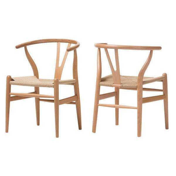 baxton wishbone chair