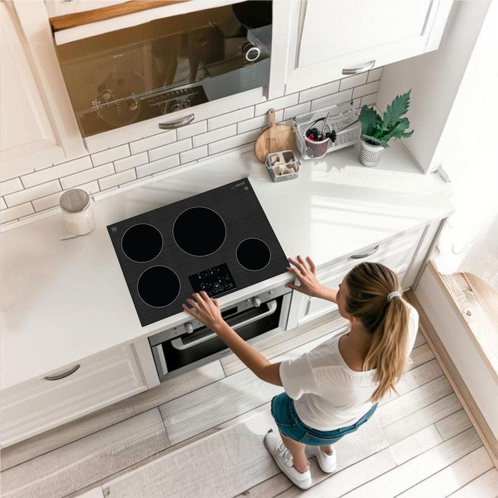 Equator 30" Black Ceramic 4 Burner Induction Cooktop