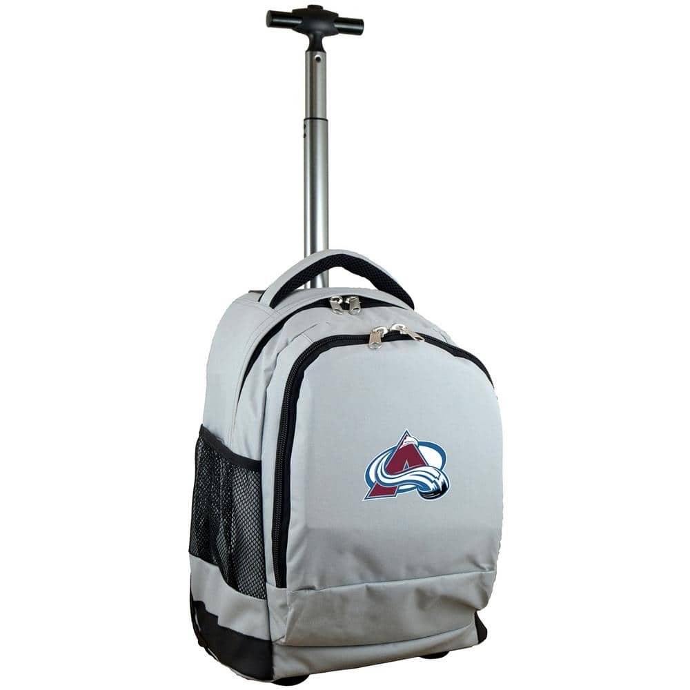 Denco NHL Colorado Avalanche 19 in. Gray Wheeled Premium Backpack  NHAVL780_GY - The Home Depot