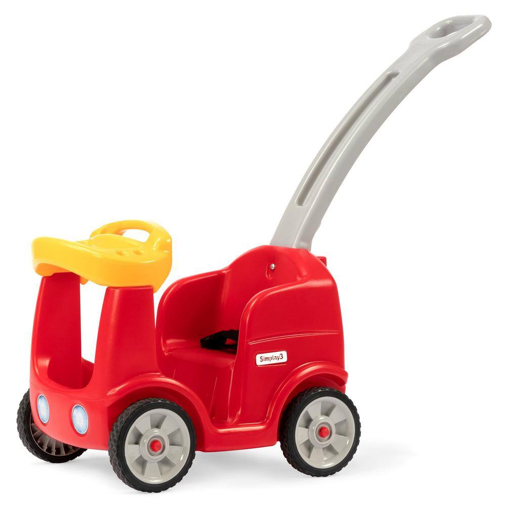 Simplay3 Roll and Stroll Quiet Ride Push Car 223020-01 - The Home Depot