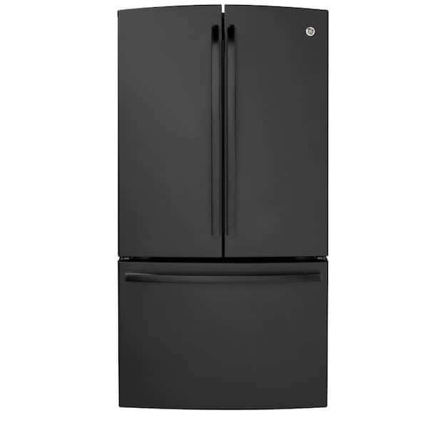 GE 26.3 cu. ft. French Door Refrigerator in Black