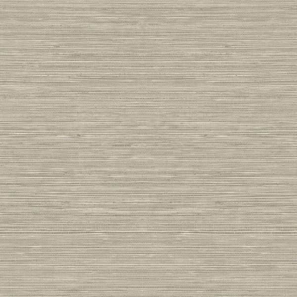 Seabrook Designs 60.75 sq. ft. Maize Sisal Hemp Embossed Vinyl Unpasted Wallpaper Roll