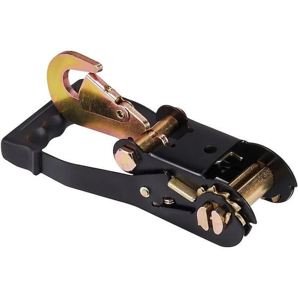Ratchet Tie Down Straps Kit, 2 in. x 120 in. Tire Straps, 5512 LBS. Working Load, 11023 lbs. Breaking Strength