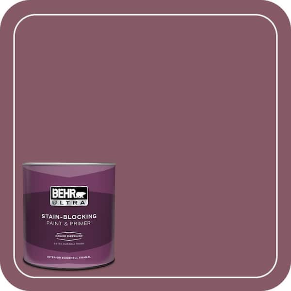 BEHR ULTRA 1 qt. #100D-6 Rose Garland Extra Durable Eggshell Enamel Interior Paint & Primer
