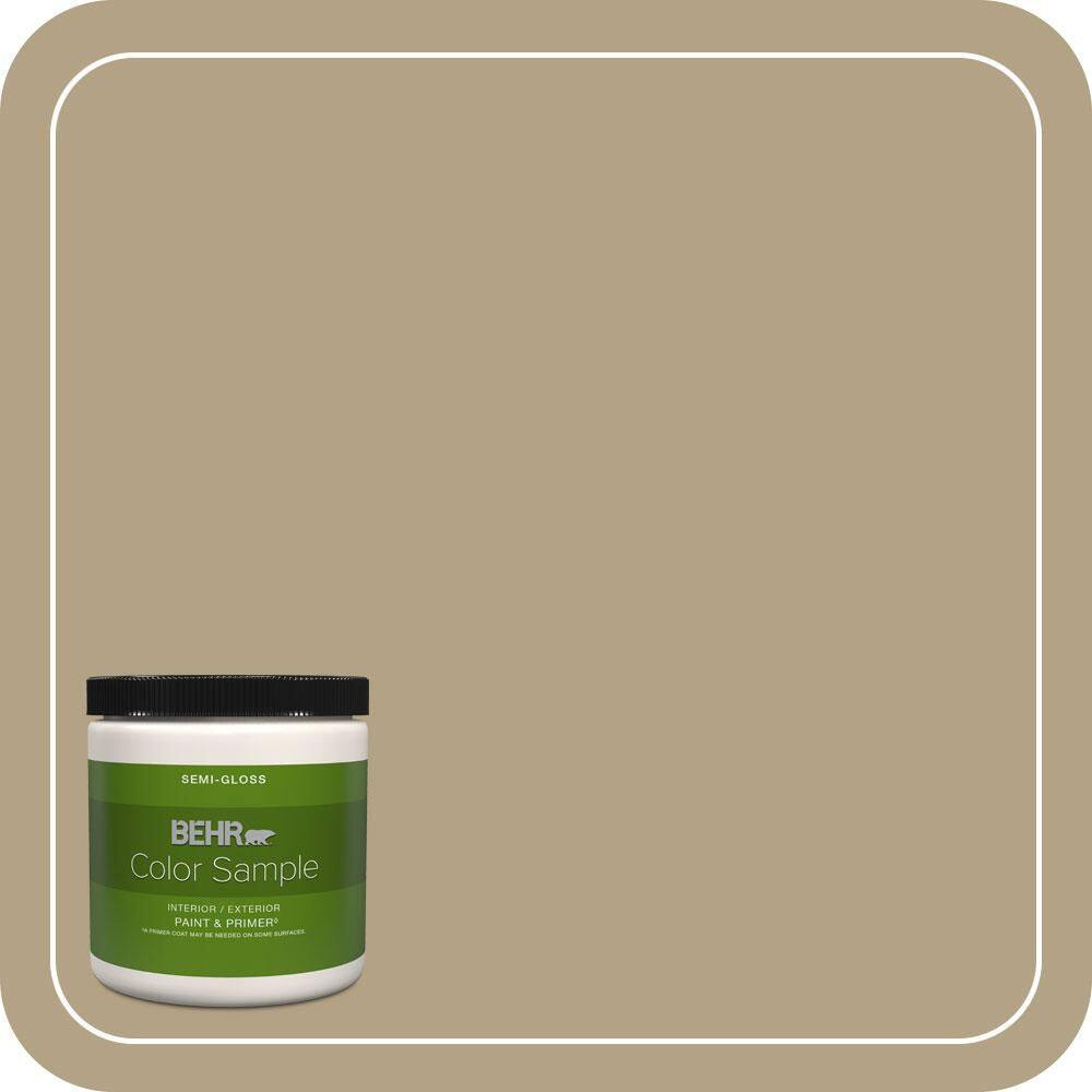8 oz. #PPU8-07 Chamois Tan Semi-Gloss Interior/Exterior Paint & Primer Color Sample price history on PriceWatchPro