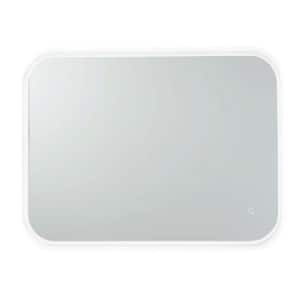 48 in. x 36 in. Classic Rectangle Mirror Frameless Vanity Lighted LED Bathroom with Dimmer Memory Touch Switch Anti Fog