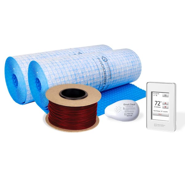 TempZone 275 ft. Cable System with Heat Membrane and Touch Screen Thermostat (Covers 85.9 sq. ft.)